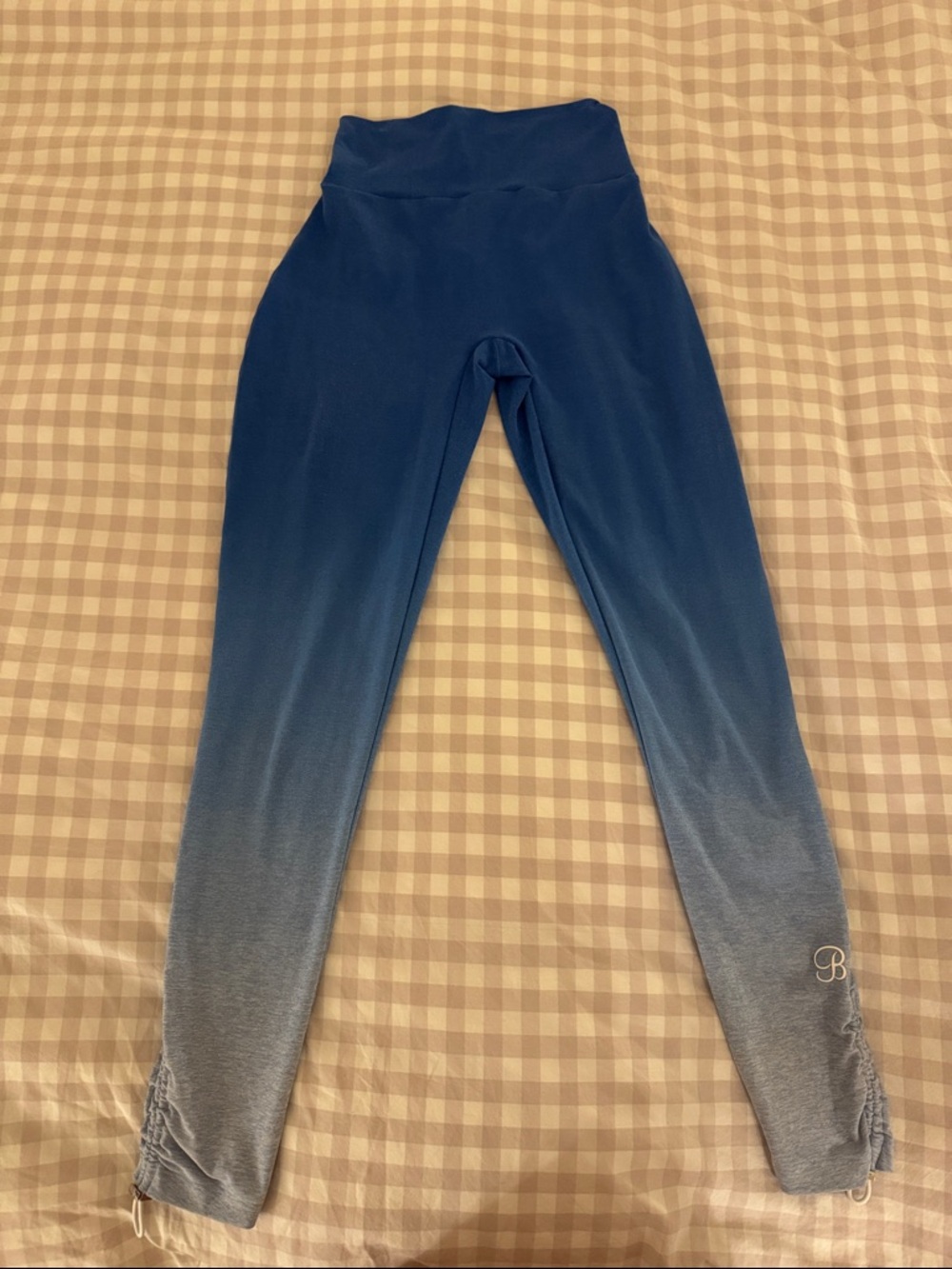 Bombshell Toggle Leggings Ombre Blue Crush - Medium